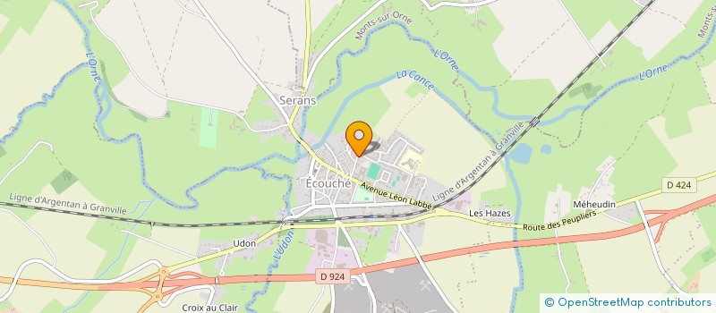 localisation de l'entreprise CUMA LA LOUCEENNE à ECOUCHE-LES-VALLEES