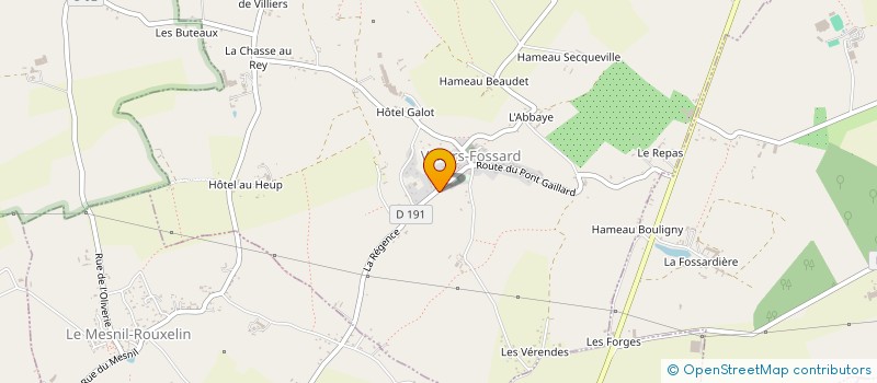 localisation de l'entreprise CUMA LA LUZERNE  LA LUZERNE