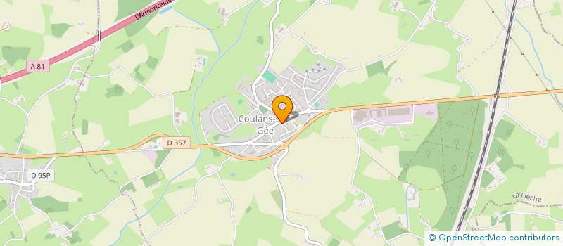 localisation de l'entreprise CUMA LA MANCELLE  CHAUFOUR-NOTRE-DAME