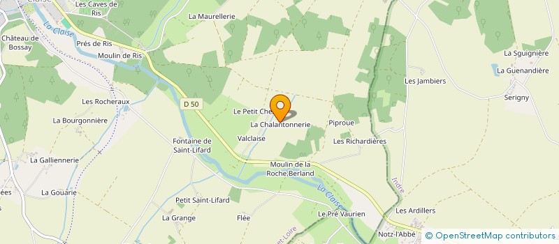localisation de l'entreprise CUMA LA MARNAISE à BOSSAY-SUR-CLAISE