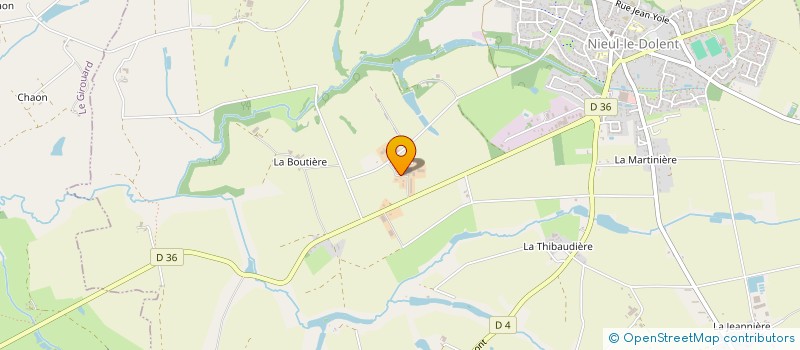 localisation de l'entreprise CUMA LA MOGETTE  NIEUL-LE-DOLENT