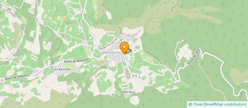 localisation de l'entreprise CUMA LA NESQUE  METHAMIS