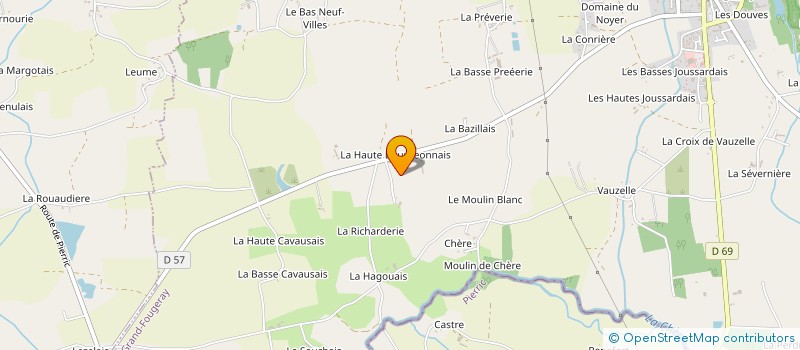 localisation de l'entreprise CUMA LA NOE à LA DOMINELAIS