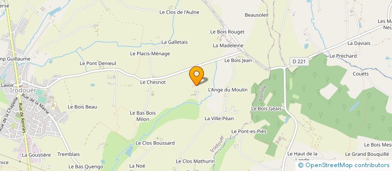 localisation de l'entreprise CUMA LA PARTHENAYSE  PARTHENAY-DE-BRETAGNE