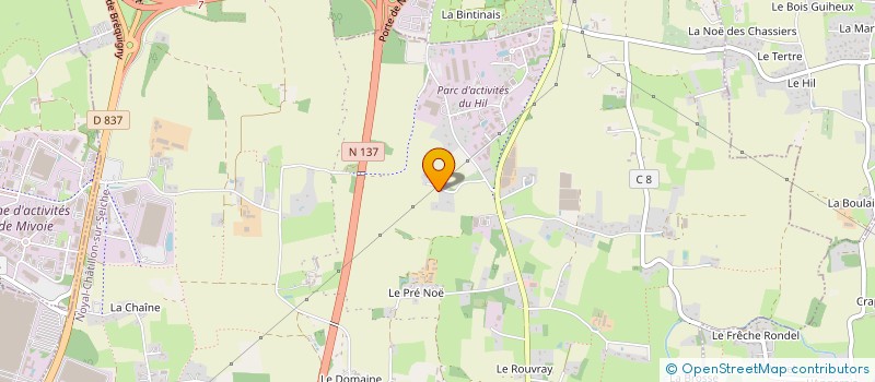 localisation de l'entreprise CUMA LA PETITE EQUIPE à NOYAL-CHATILLON-SUR-SEICHE