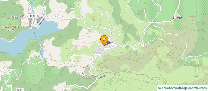 localisation de l'entreprise CUMA LA PEYROUSE  CASSAGNES