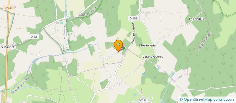 localisation de l'entreprise CUMA LA POINTE DU JOUR  BAUGE-EN-ANJOU