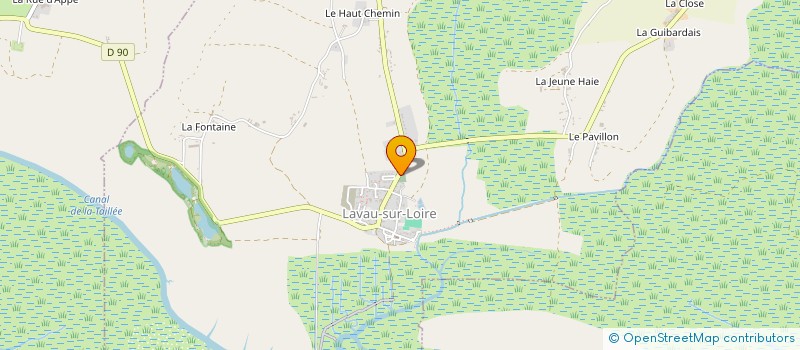 localisation de l'entreprise CUMA LA PRINQUELAISE  PRINQUIAU