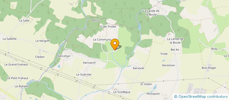 localisation de l'entreprise CUMA LA PRINTANIERE à QUESTEMBERT