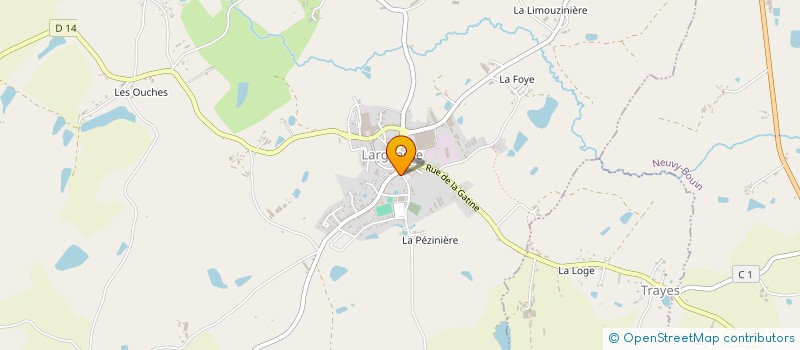 localisation de l'entreprise CUMA LA PUTRAYLARGE  LARGEASSE