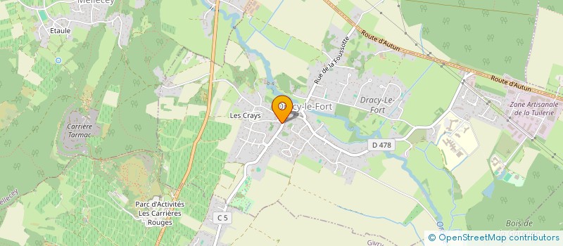 localisation de l'entreprise CUMA LA RENAISSANCE à GIVRY