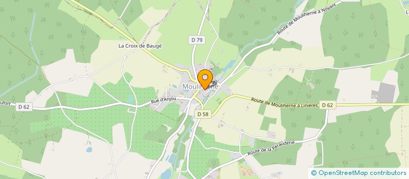 localisation de l'entreprise CUMA LA RIVEROLLE  MOULIHERNE