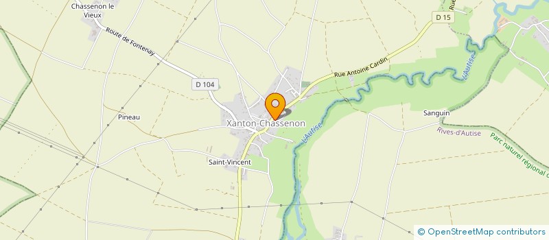 localisation de l'entreprise CUMA LA ROSE DES VENTS  SAINT-HILAIRE-DES-LOGES