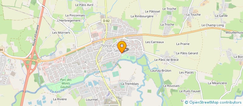 localisation de l'entreprise CUMA LA SECHOISE  NOYAL-CHATILLON-SUR-SEICHE