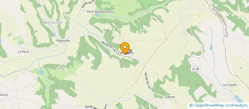 localisation de l'entreprise CUMA LA SEOUNE  MONTCUQ-EN-QUERCY-BLANC