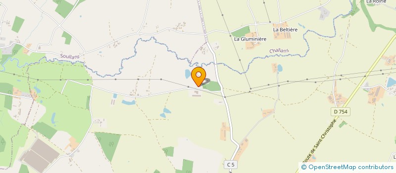 localisation de l'entreprise CUMA LA SURVIE  SAINT-MAIXENT-SUR-VIE