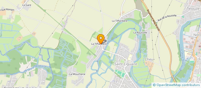 localisation de l'entreprise CUMA LA TIFFARDIERE  NIORT