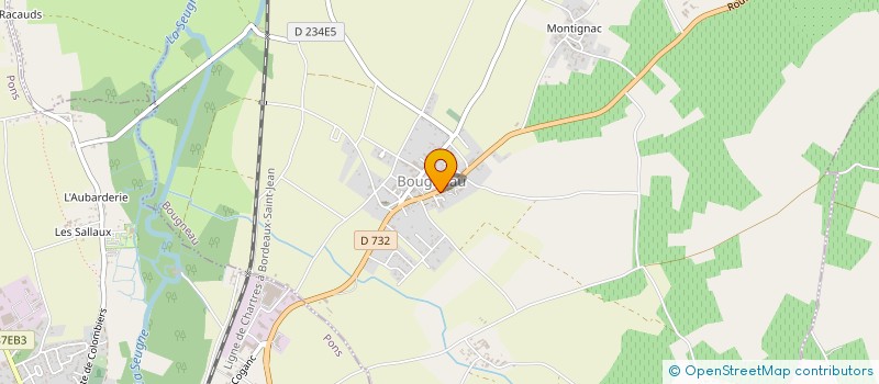 localisation de l'entreprise CUMA LA VAILLANTE  BOUGNEAU