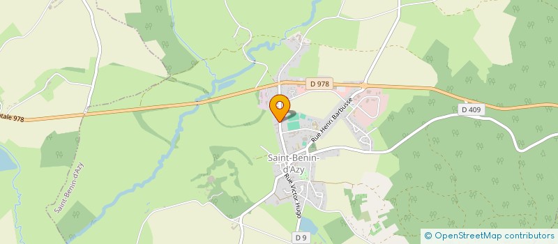 localisation de l'entreprise CUMA LA VALLEE DE LA CANNE à SAINT-BENIN-D'AZY