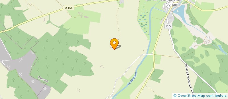 localisation de l'entreprise CUMA LA VALLEE DU NOHAIN à ENTRAINS-SUR-NOHAIN