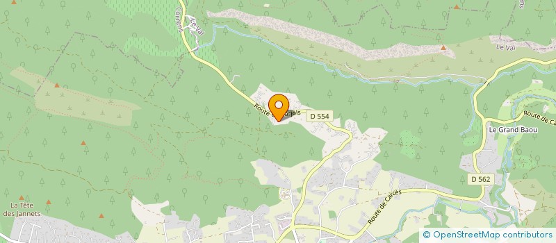 localisation de l'entreprise CUMA LA VALOISE à LE VAL