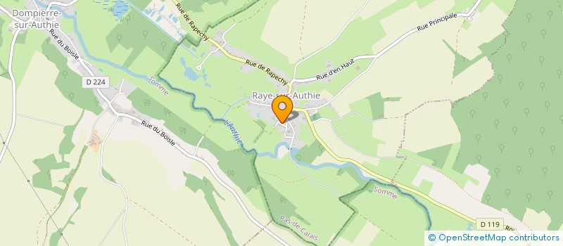 localisation de l'entreprise CUMA LA VERTE VALLEE  CAVRON-SAINT-MARTIN