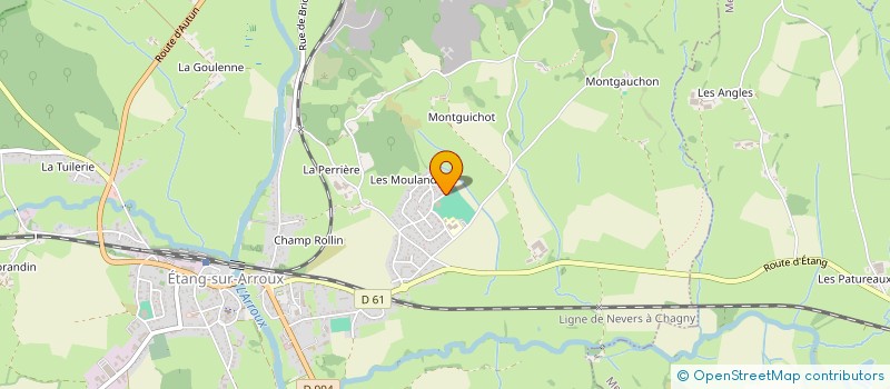 localisation de l'entreprise CUMA LA VIOLETTE  SAINT-DIDIER-SUR-ARROUX