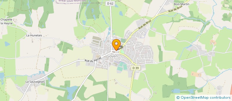 localisation de l'entreprise CUMA LA VOIE LACTEE  GUIGNEN