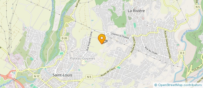 localisation de l'entreprise CUMA LAREE à SAINT-LOUIS