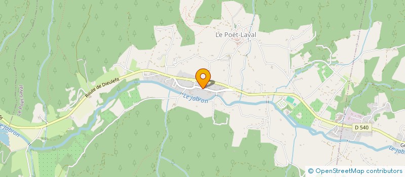 localisation de l'entreprise CUMA LE BRIDON à SOUSPIERRE