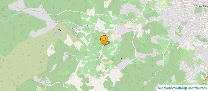 localisation de l'entreprise CUMA LE COQ  COGOLIN