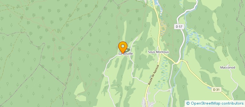 localisation de l'entreprise CUMA LE PLATEAU  BRENOD