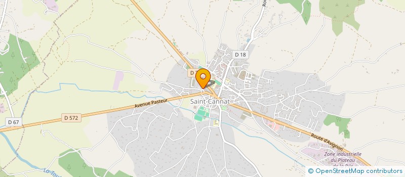 localisation de l'entreprise CUMA LE ROUCAS D ARQUIER  SAINT-CANNAT