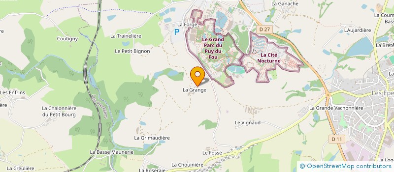 localisation de l'entreprise CUMA LE VIEUX MOULIN à LES EPESSES