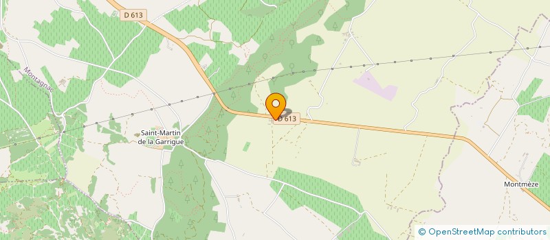 localisation de l'entreprise CUMA LE VIGNERON  MONTAGNAC