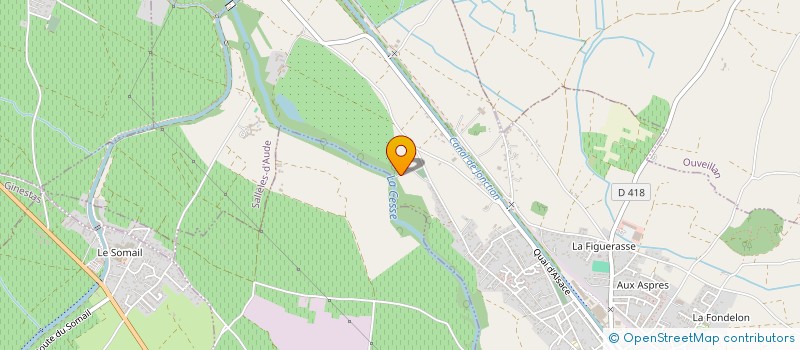 localisation de l'entreprise CUMA LES AMANDIERS DU LANGUEDOC  SALLELES-D'AUDE