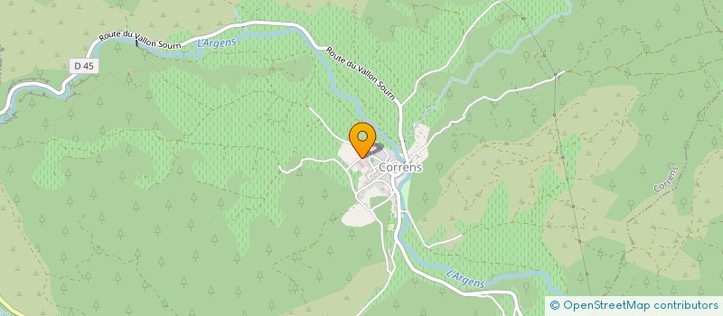 localisation de l'entreprise CUMA LES BLANCS DE CORRENS à CORRENS