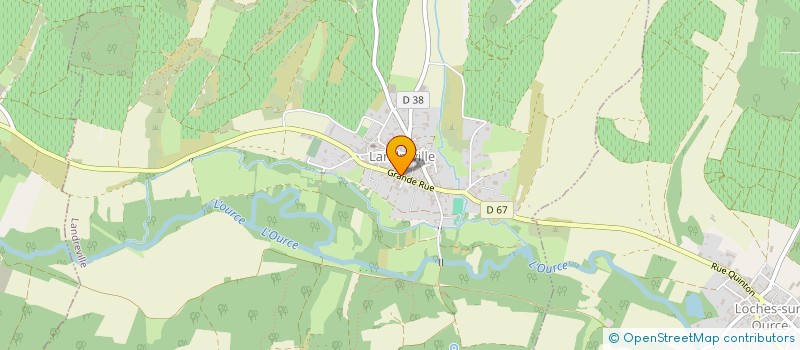 localisation de l'entreprise CUMA LES BONFRANCS  CELLES-SUR-OURCE