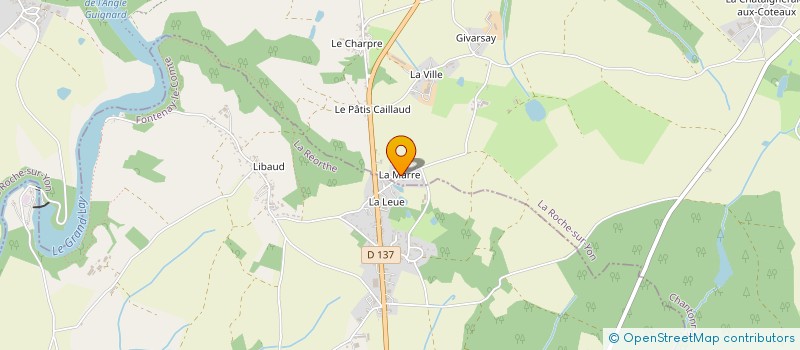 localisation de l'entreprise CUMA LES CHOUANS à CHANTONNAY