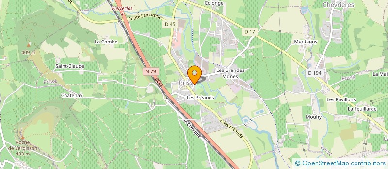 localisation de l'entreprise CUMA LES DEUX ROCHES à VERGISSON