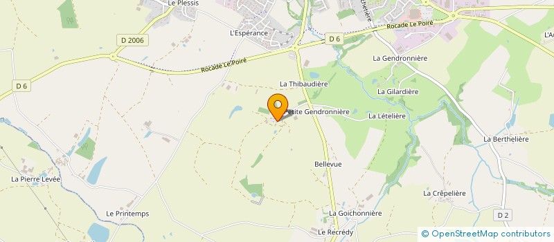 localisation de l'entreprise CUMA LES GENOTS à LE POIRE-SUR-VIE