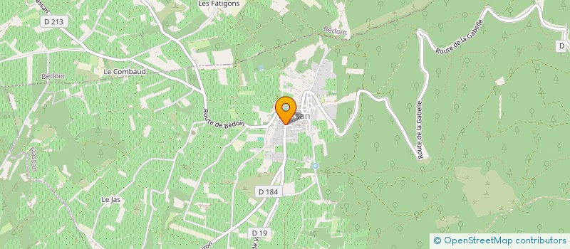 localisation de l'entreprise CUMA LES MONTS DE FLASSAN FLASSAN  FLASSAN