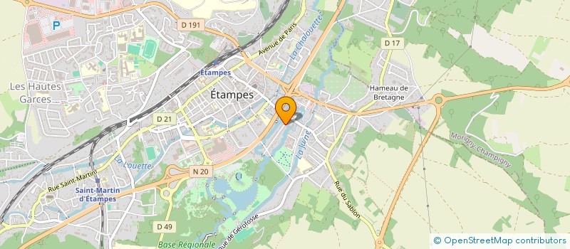 localisation de l'entreprise CUMA LES TONTONS LABOUREURS à ETAMPES