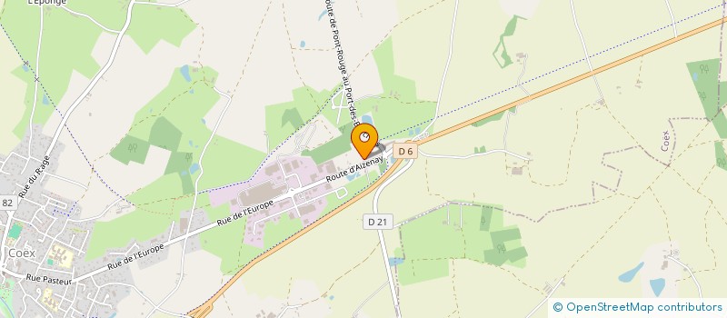 localisation de l'entreprise CUMA LES TROIS LACS  COEX