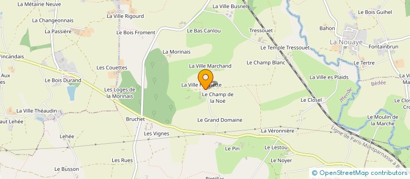 localisation de l'entreprise CUMA LESVRAN à IFFENDIC