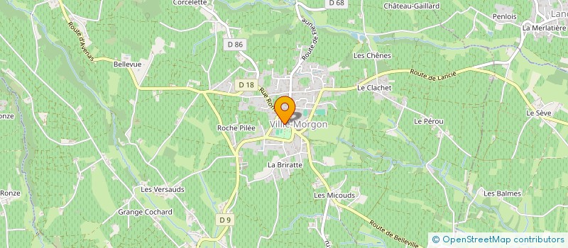 localisation de l'entreprise CUMA LIBRE à VILLIE-MORGON