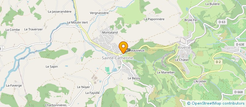 localisation de l'entreprise CUMA MAS DE SAINTE CATHERINE à SAINTE-CATHERINE