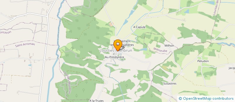 localisation de l'entreprise CUMA MONGARDIN  MONLAUR-BERNET