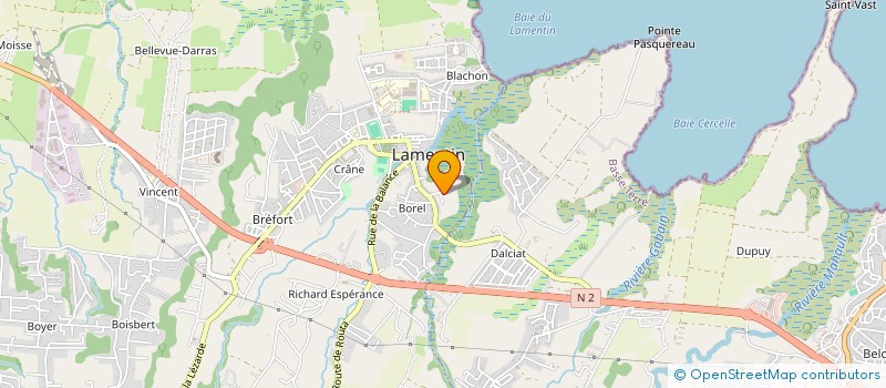 localisation de l'entreprise CUMA NORD BASSE-TERRE à LAMENTIN