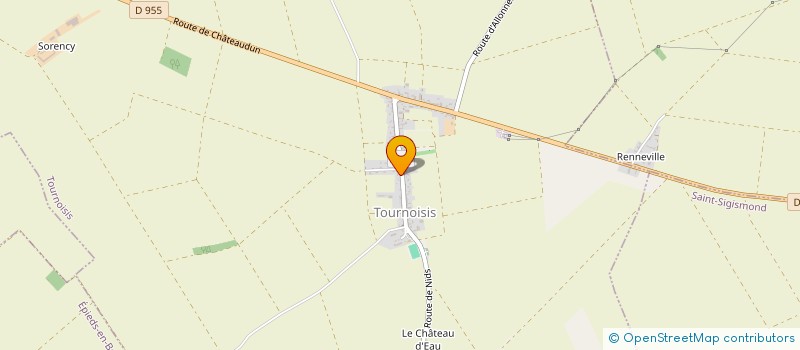 localisation de l'entreprise CUMA NS LOIRE à TOURNOISIS